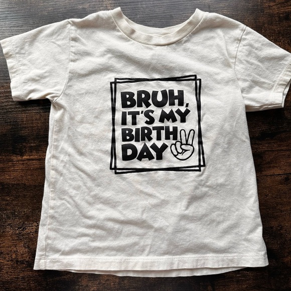 Birthday “Bruh, It’s My Birthday” Bella+Canvas Tee - Picture 1 of 8